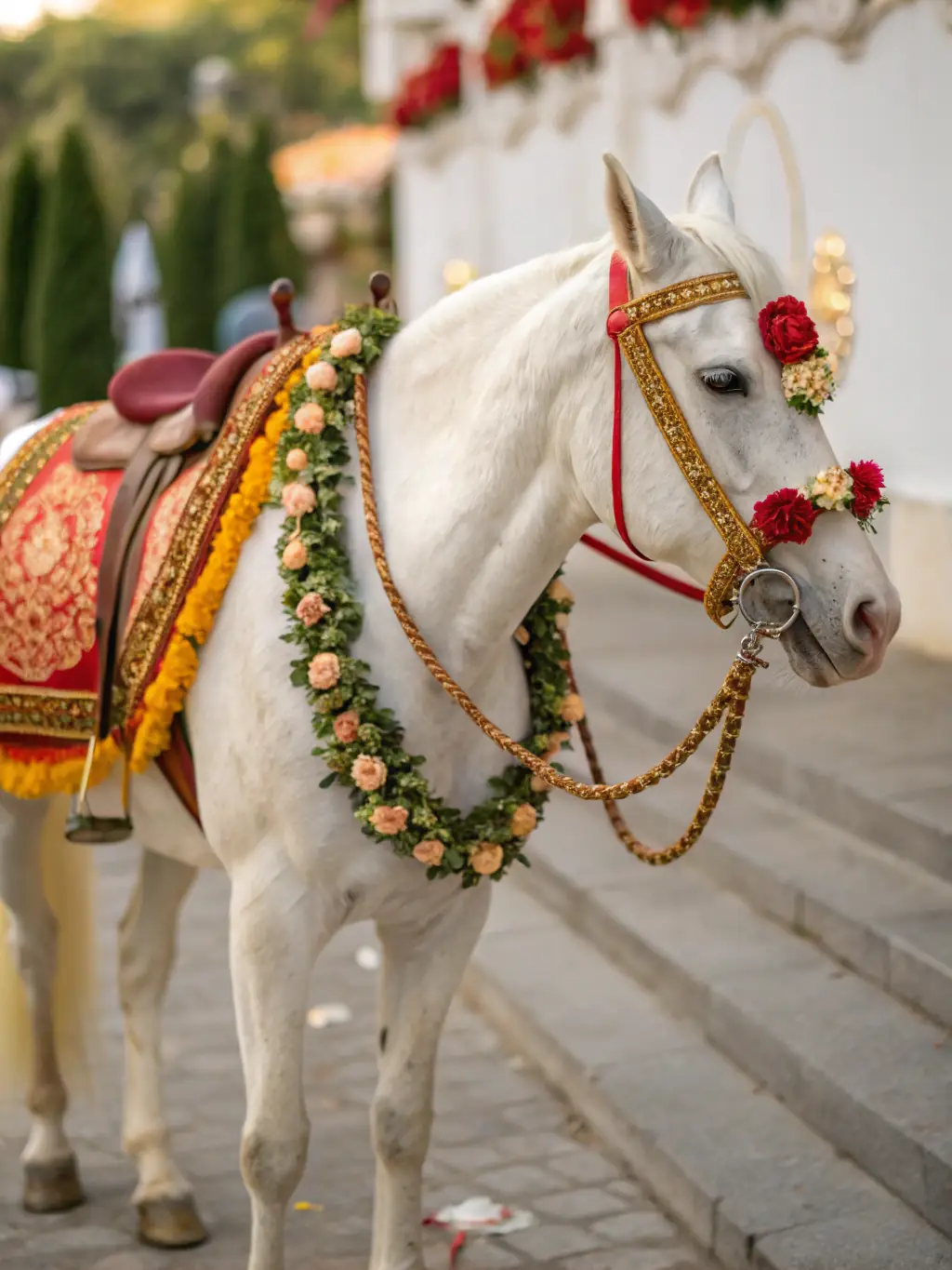 A well-bred horse being showcased at an AEEB-sponsored event, highlighting the promotional opportunities for members' horses.
